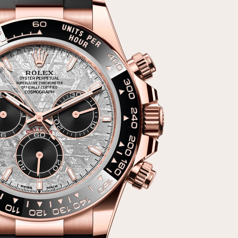 み*つ様 海外販促品　ROLEX ロレックス　COSMOGRAPH 掛時計 Rolex Cosmograph Daytona in Everose gold 18 กะรัต, M126515LN-0008